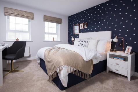 Bedroom inside the 4 bedroom Millford