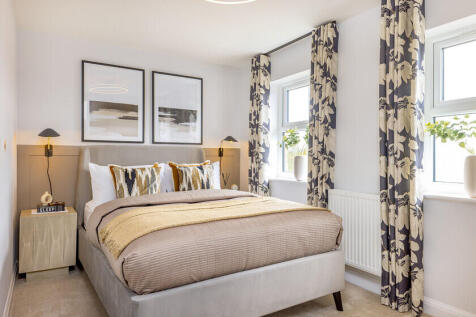 Bedroom in the Wilford 2 bedroom home