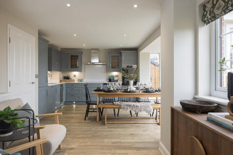 Kitchen in the Meriden 4 bedroom home