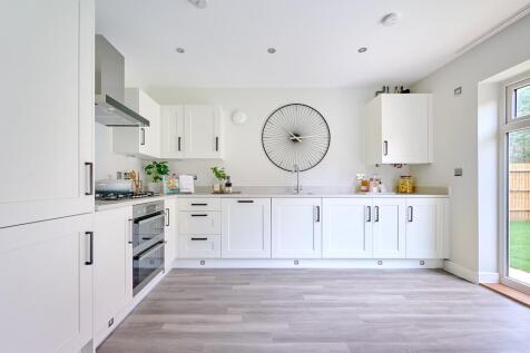 Spacious kitchen with plenty of storage