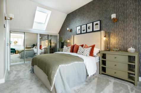 Bedroom 1 has lots of space for storage