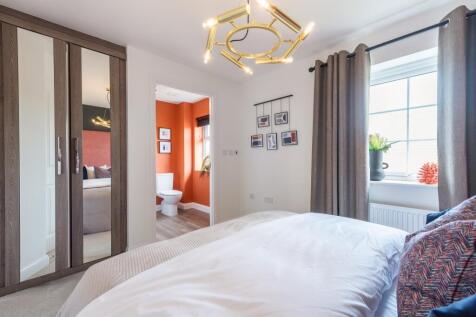 Brancaster master bedroom Show Home Hampton Beach