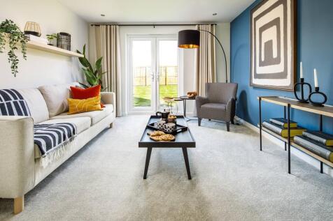 Speak out into the garden from the spacious lounge
