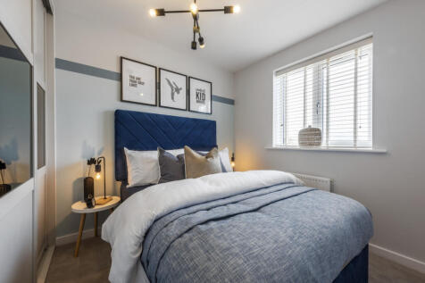 Indicative Bedroom, Contemporary Modern Decoration