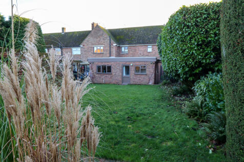 Rear of house