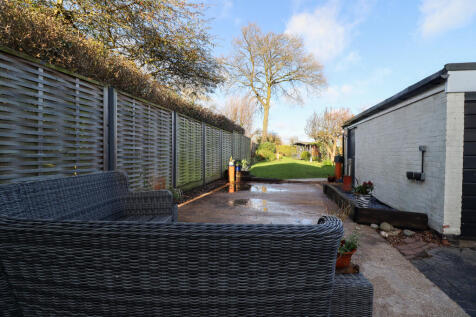 Rear garden
