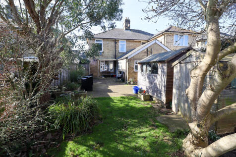 Rear of house