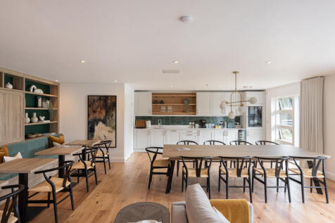 Communal dining area