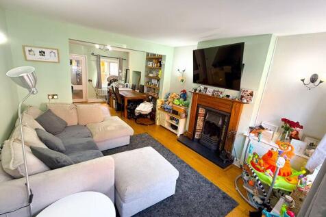 Lounge with fireplace
