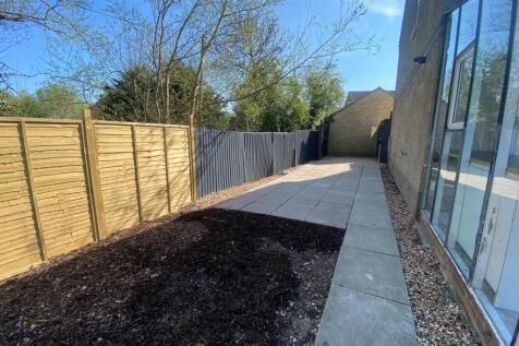 Rear patio