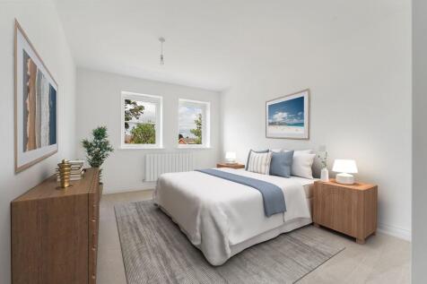 Virtually Staged Bedroom