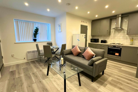 Open plan living area