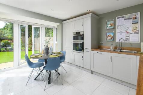 open plan kitchen diner