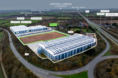 Plot 2 London Brentwood Commerical Park Aerial