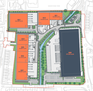 DC8 Prologis Park Luton Site Plan