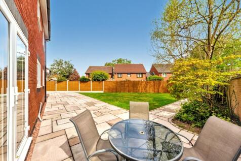 Rear Indian Sandstone Entertaining Patio &amp; Seating Area