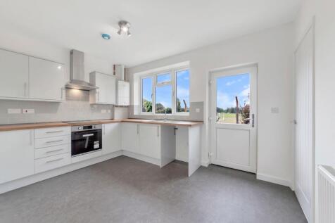 Modern Rear Facing Kitchen