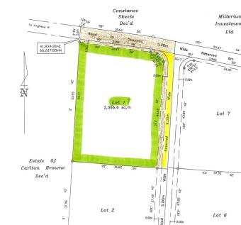 Plan of Lot 1