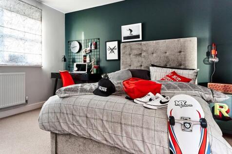 Bedroom two is a spacious hide out for the almost grown ups