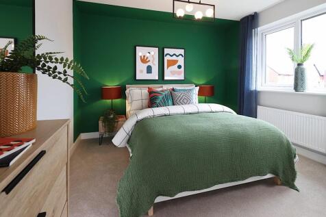 Another double bedroom - great for a growing child