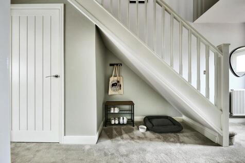 Handy under stairs space