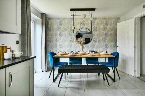 Space for a family sized dining table