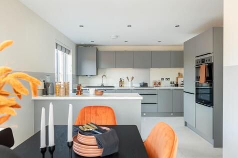 An open plan kitchen/diner is the heart of the home