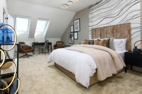 Internal image of the Woodcote 3 storey main bedroom