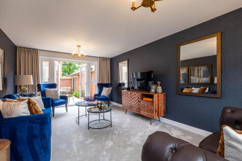 Interior view of the lounge in our 4 bed Alnmouth home