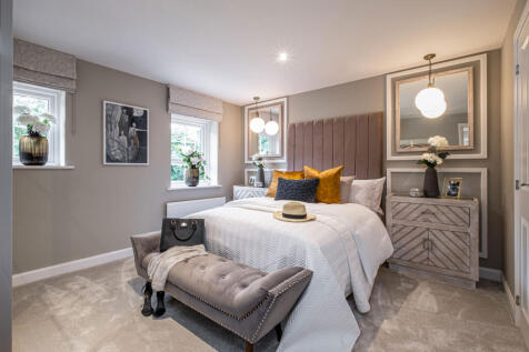 Interior view of bedroom 1 in our 4 bed Alnmouth home
