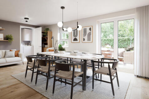 ashburton kitchen dining room CGI