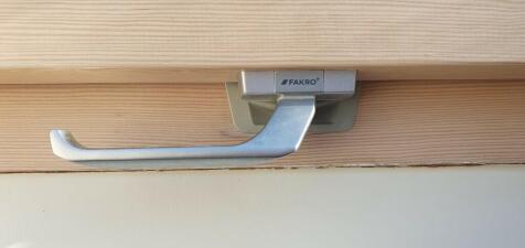 Upstairs windoe
