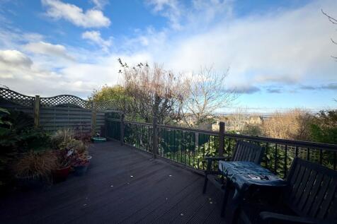 Decking Area With Pond