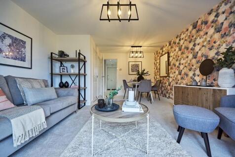 Spacious living dining space