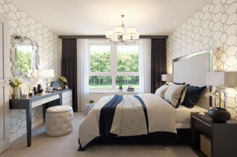 The Midhurst bedroom lounge CGI