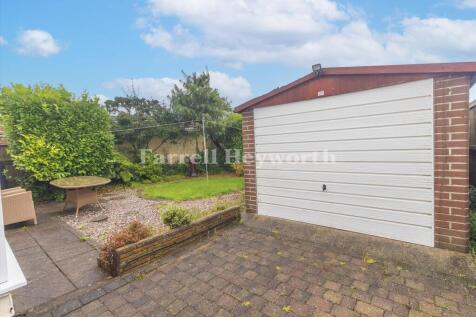 Driveway and garage