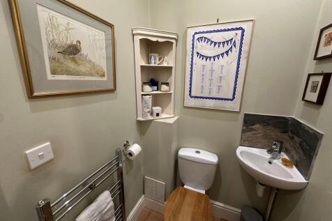 Downstairs cloakroom
