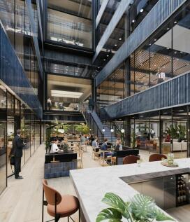Atrium base CGI
