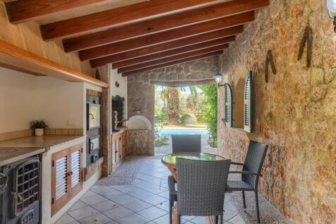 Outside kitchen area
