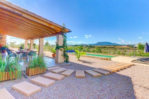 Terrace and pool