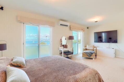 Master bedroom with 