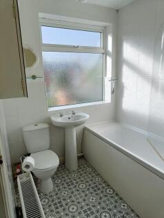 Bathroom with sho...