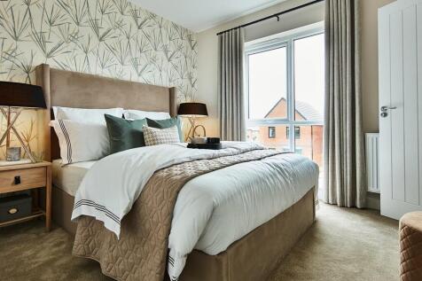 Ample room for a double bed