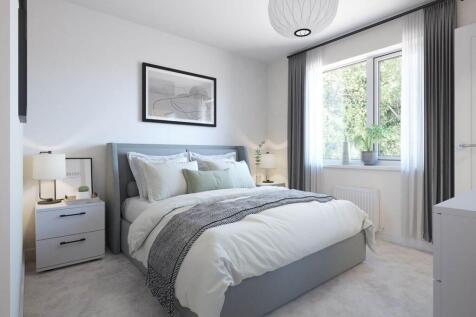 Ample room for a double bed and storage