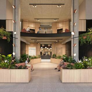 AWW Redcliff Quay Bristol View 03  Entrance Foye