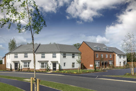 Show home street scene