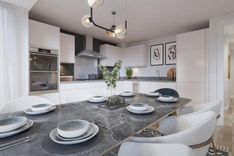 Milford kitchen-diner CGI