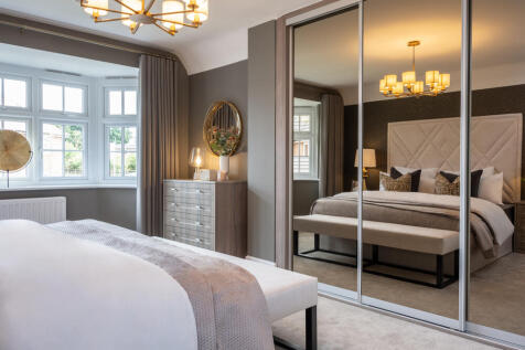 Main bedroom of the Hampstead, a 5 bedroom house