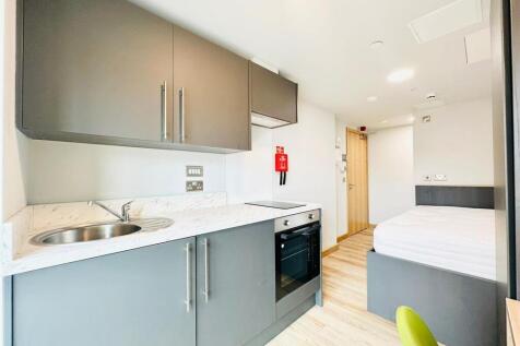 Kitchen and bed