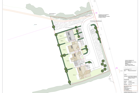 Proposed site plan (Sc)
